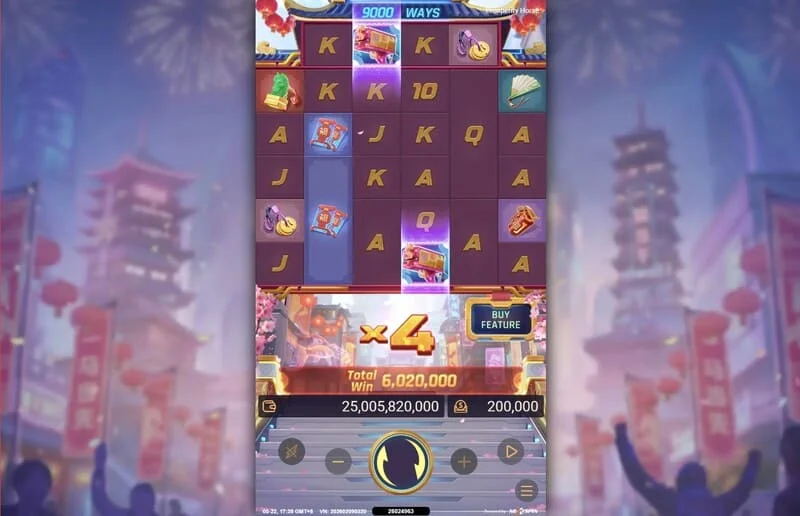 Prosperity Horse - συντελεστής και τελική πληρωμή στα Cyber-Luxe Free Spins